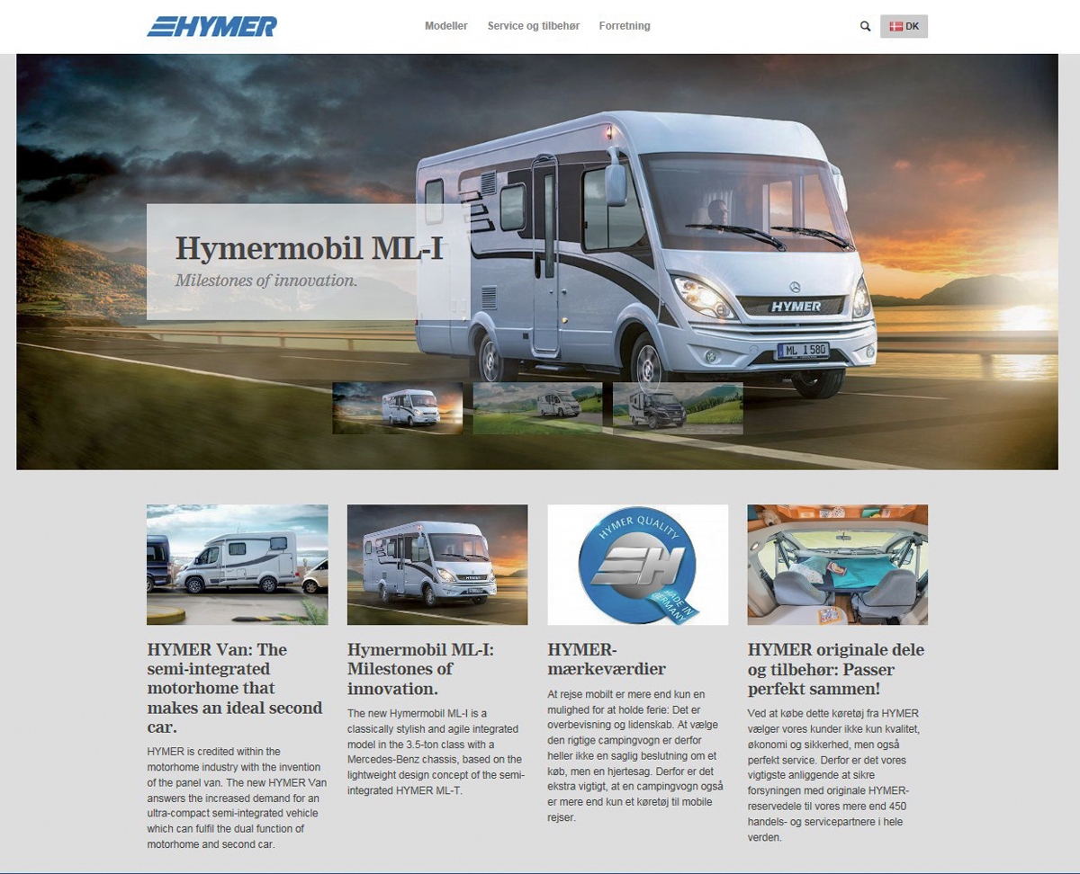 Hymer Autocampere