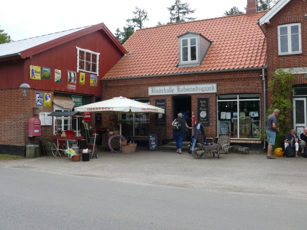 Indgang til butikken