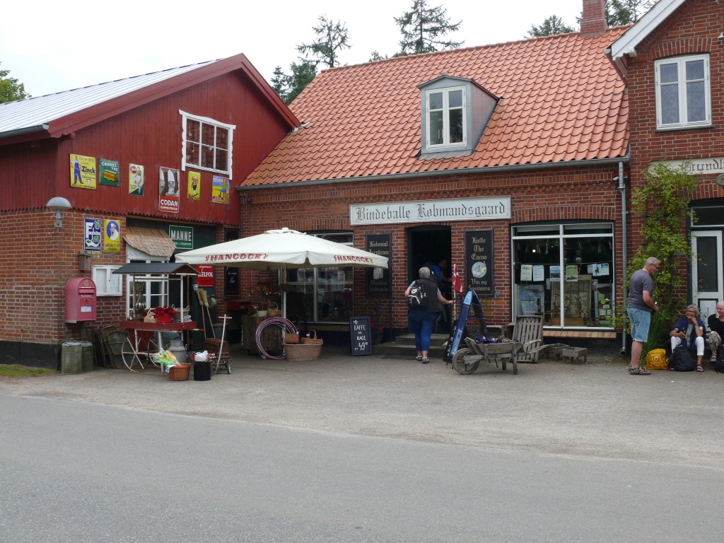 Indgang til butikken